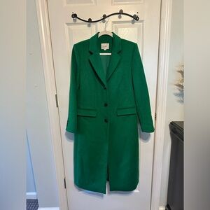 Green Loft Wool coat